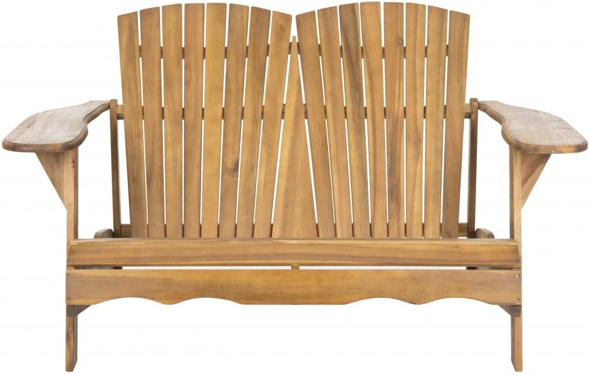 Natural Acacia Wood Bench O9853