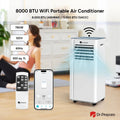 4 in 1 Portable Air Conditioner 8000 BTU 5000 BTU with Remote Control Y497