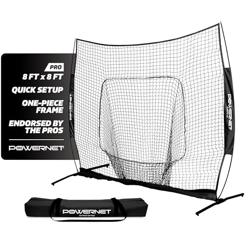 Portable Softball Baseball Training Net with Carrying Bag B9312