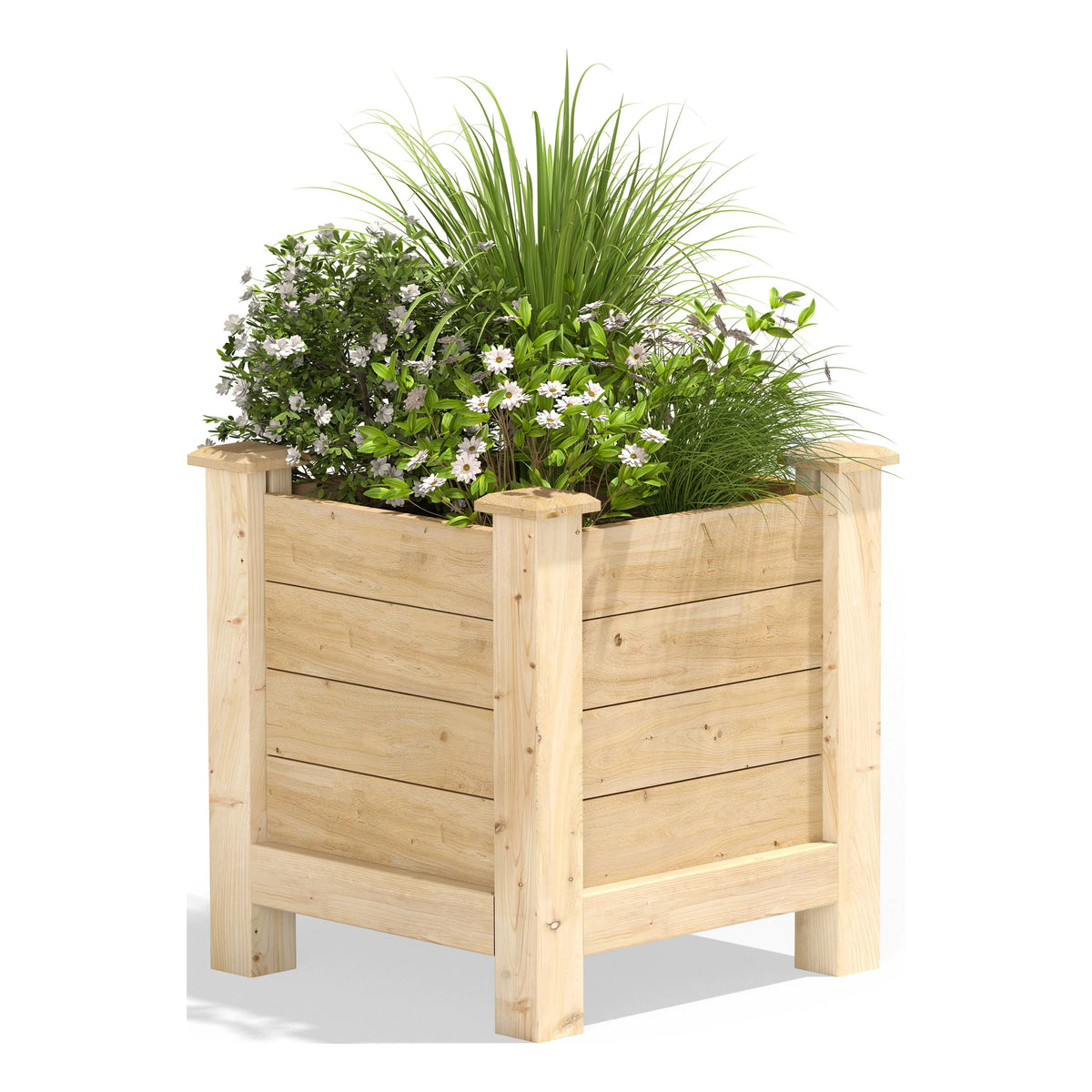 Cedar Elevated Planter F156