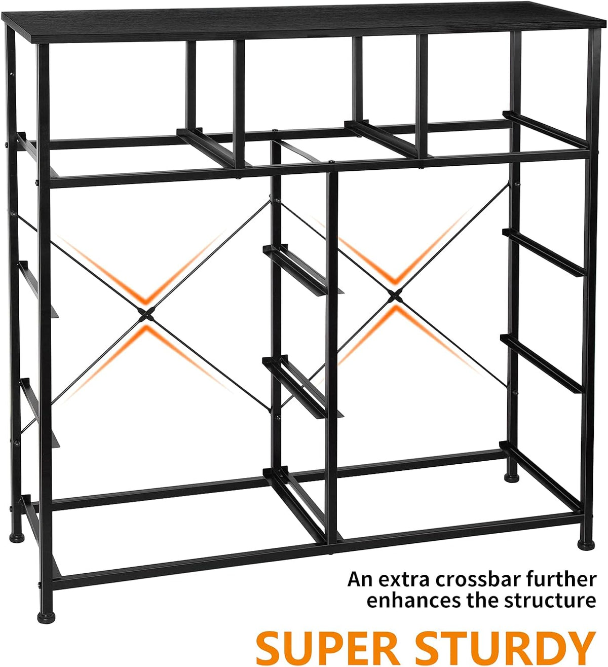 Black Grey 9 Drawer Dresser G93298