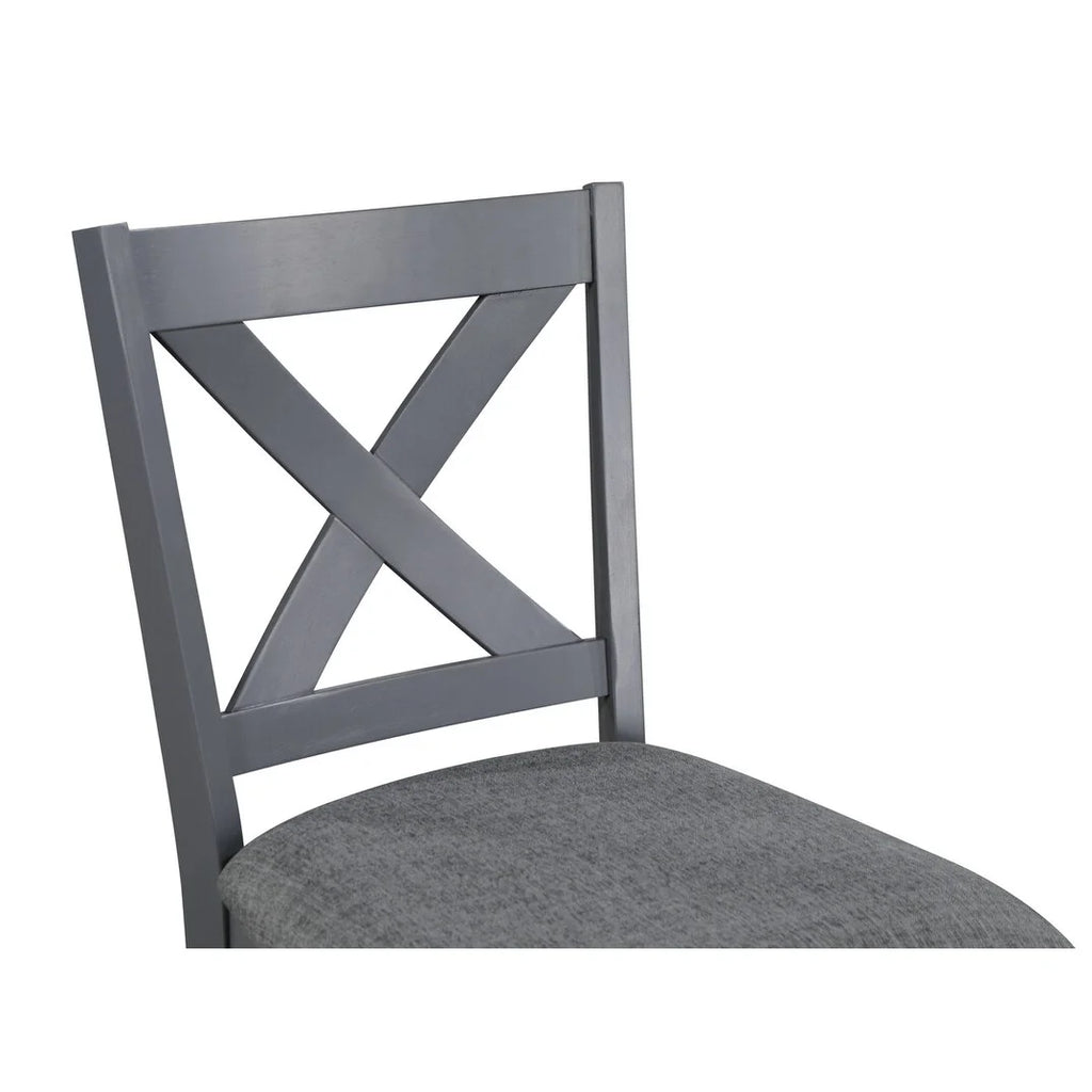 X-Back Pub Chairs Set of 2 Y697