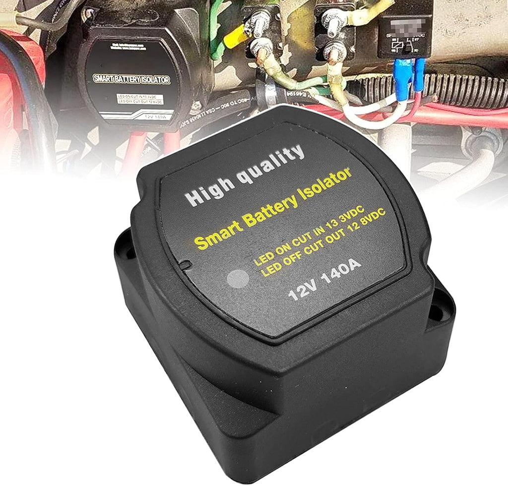 12V 140Amp Dual Battery Isolator Kit Pack of 2 Q7509