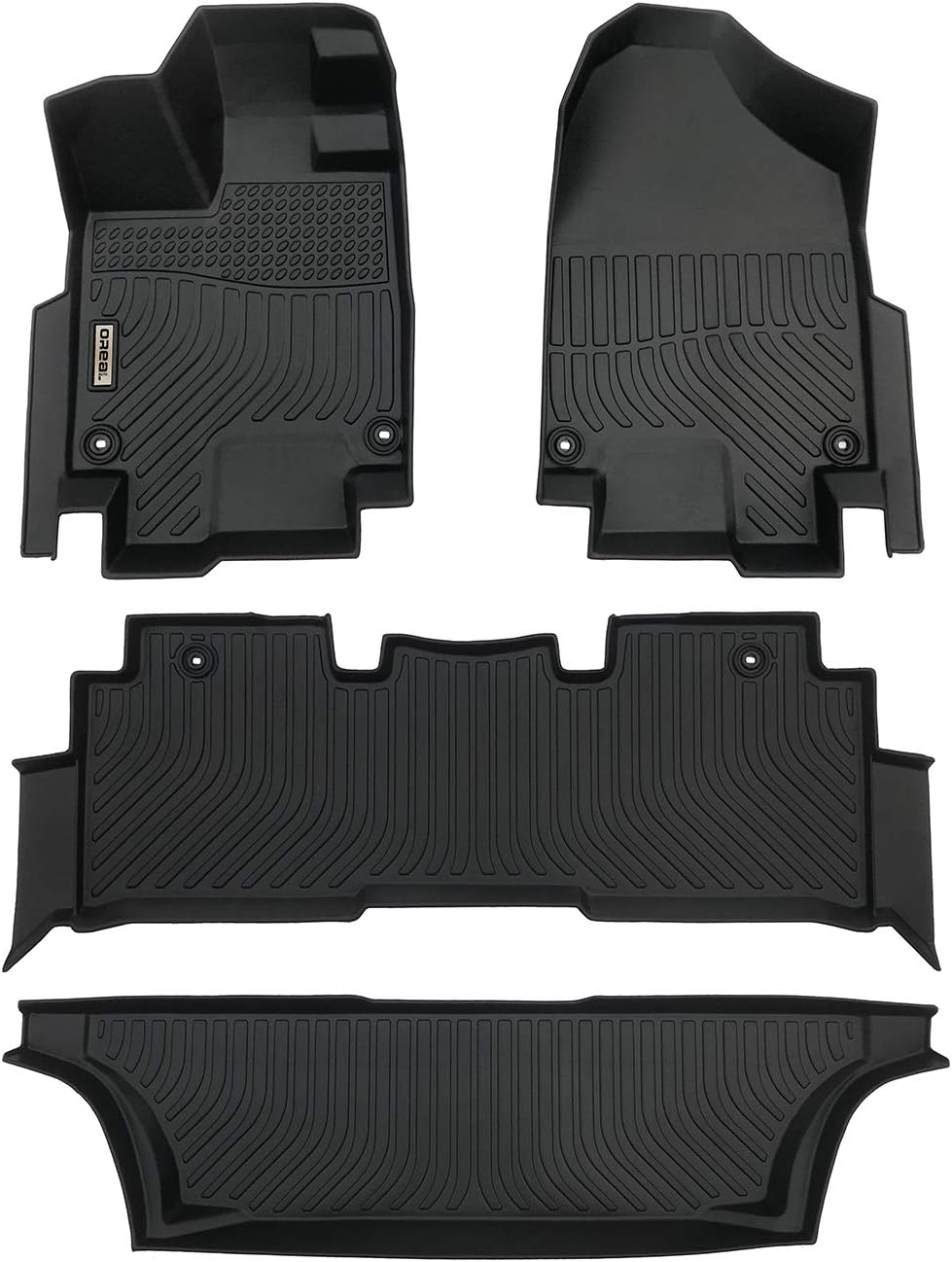 Black Car Mats M4504