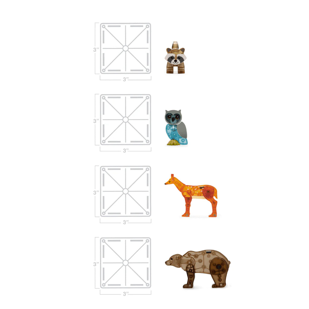 25-Piece Magnetic Construction Set Q414