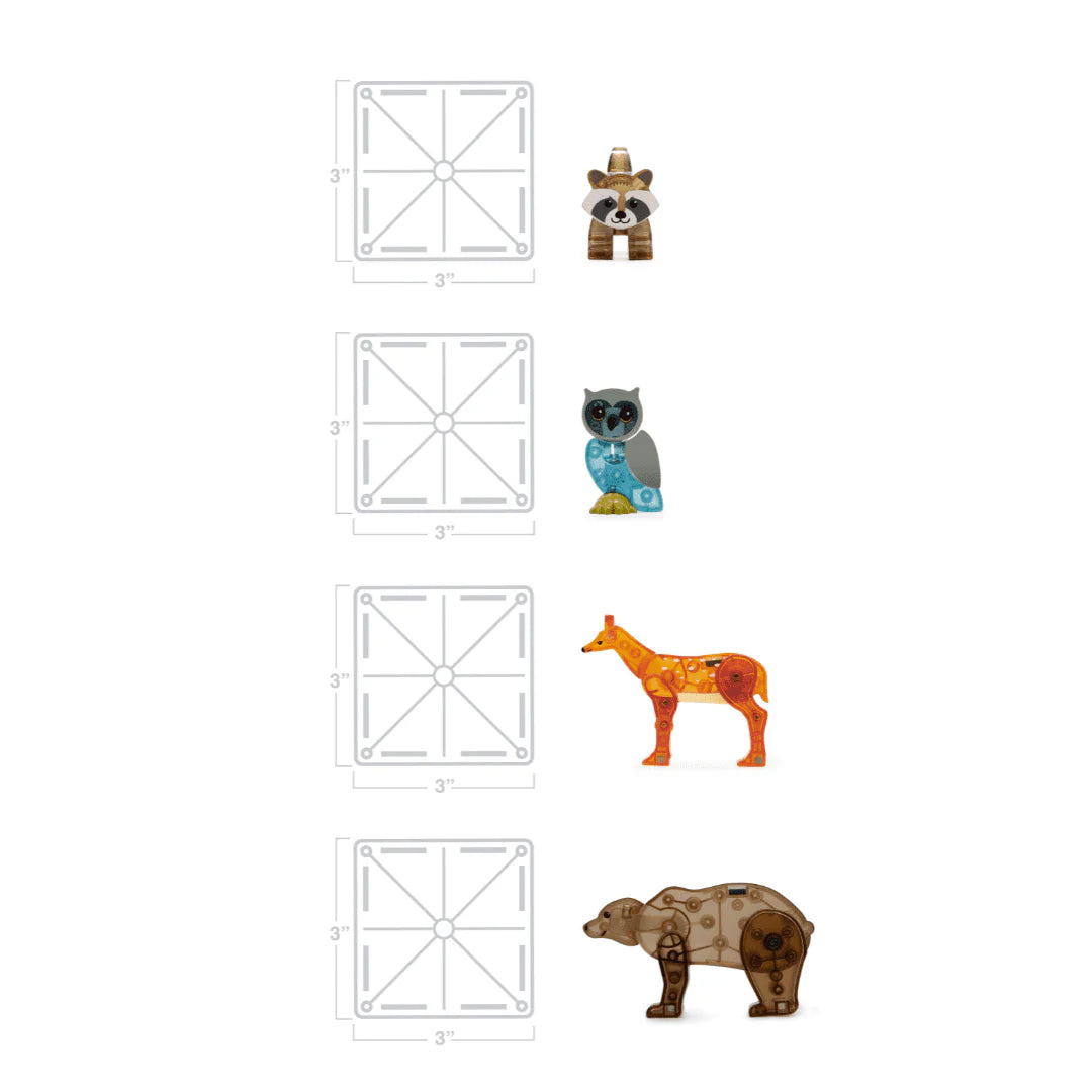 25-Piece Magnetic Construction Set Q414