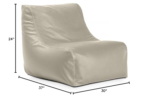 Black & White Stripes Outdoor Bean Bag Chair Y100166
