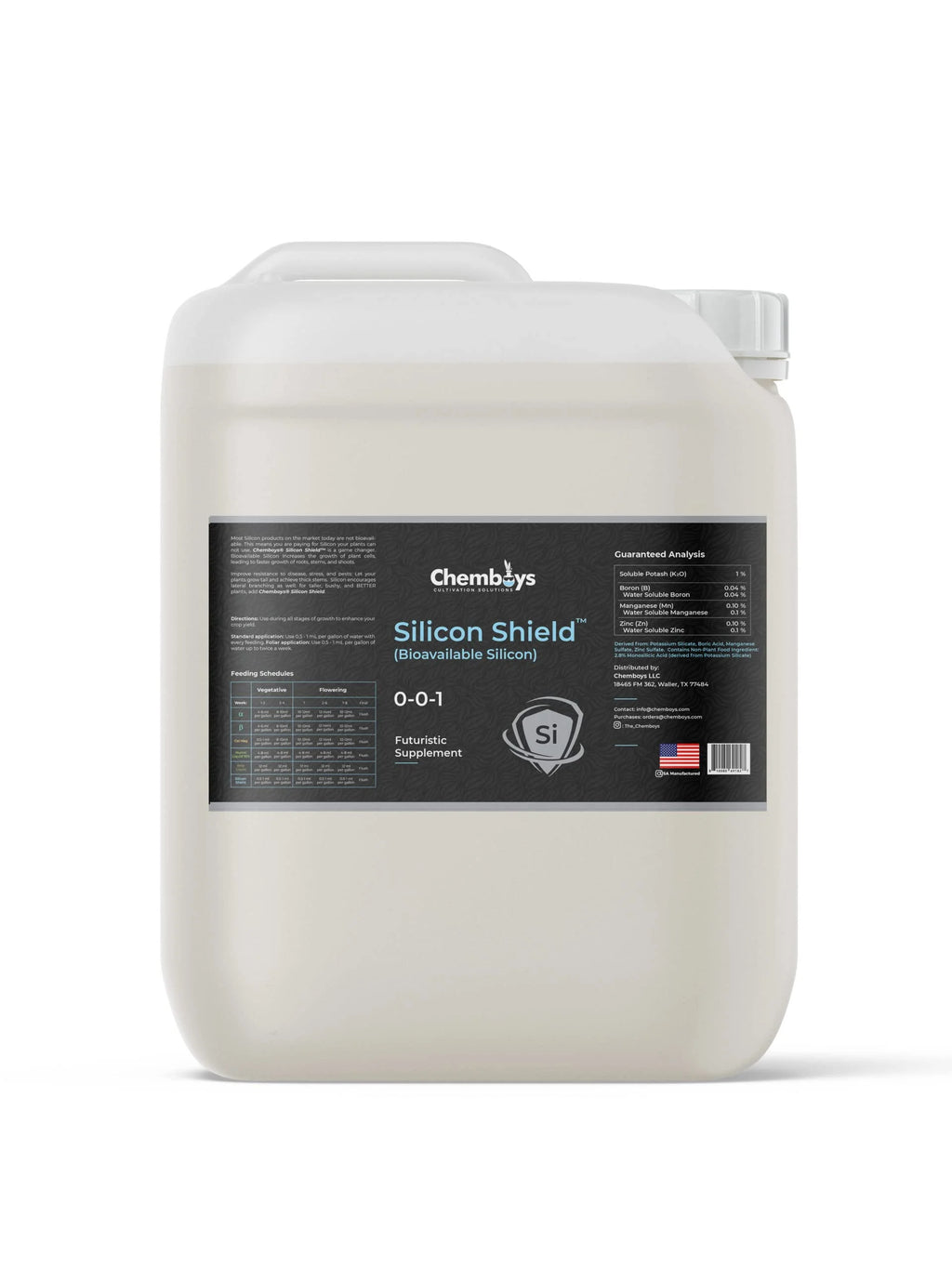Silica Plant Supplement with Bioavailable Silicone 1 Quart D7802