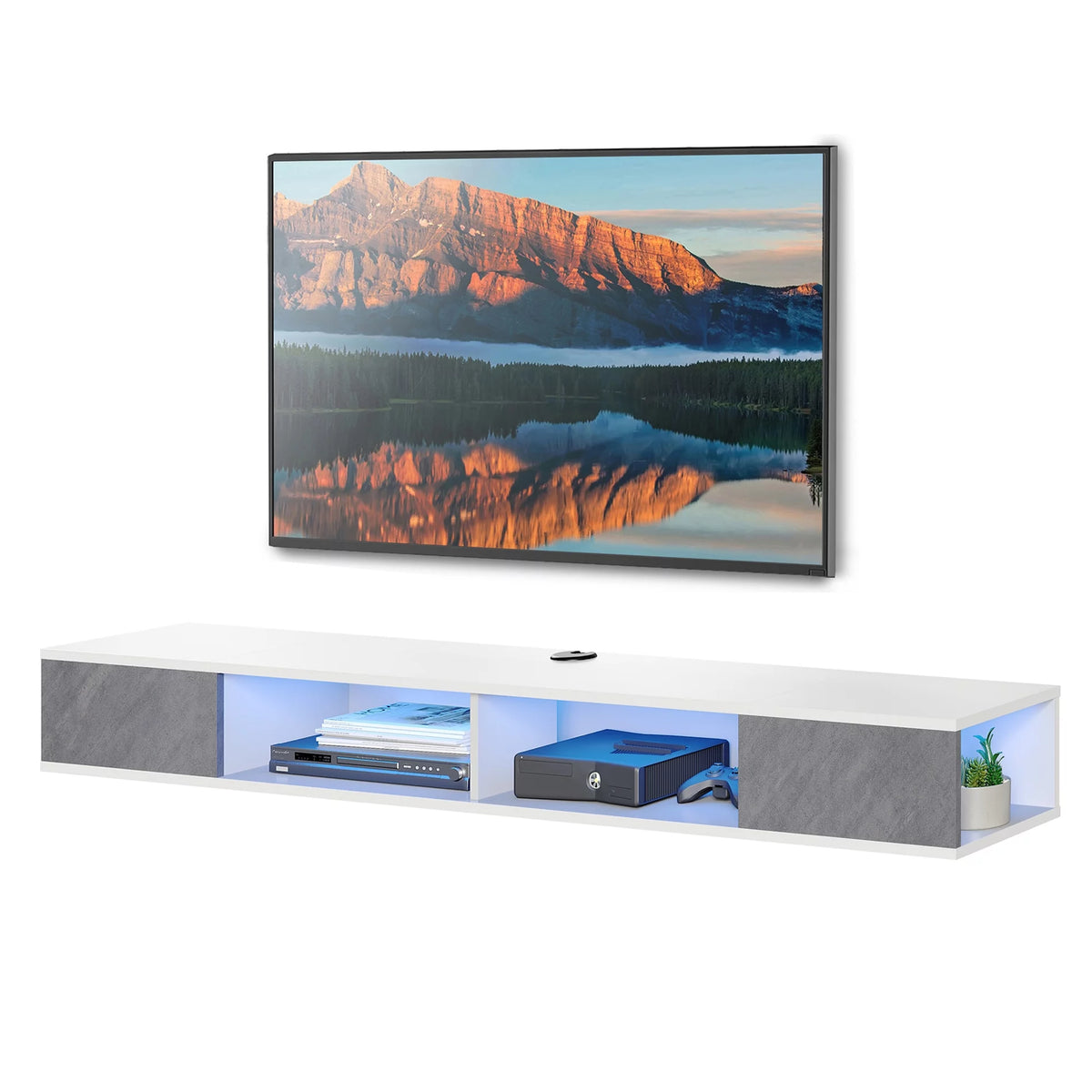 70in Floating TV Stand Media Console G943891