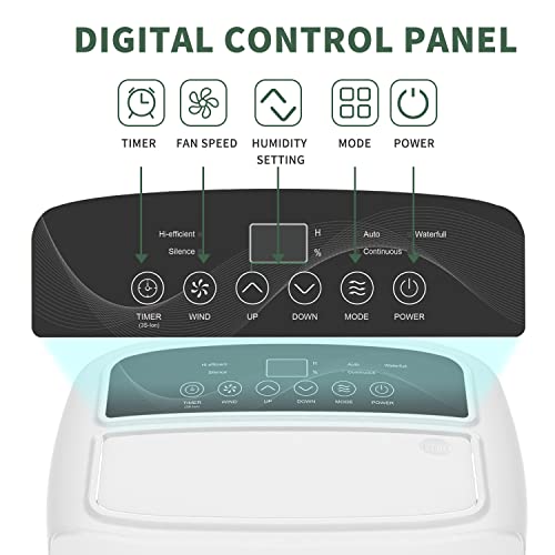 6,000 Sq.Ft Energy Star Dehumidifier with WIFI E489