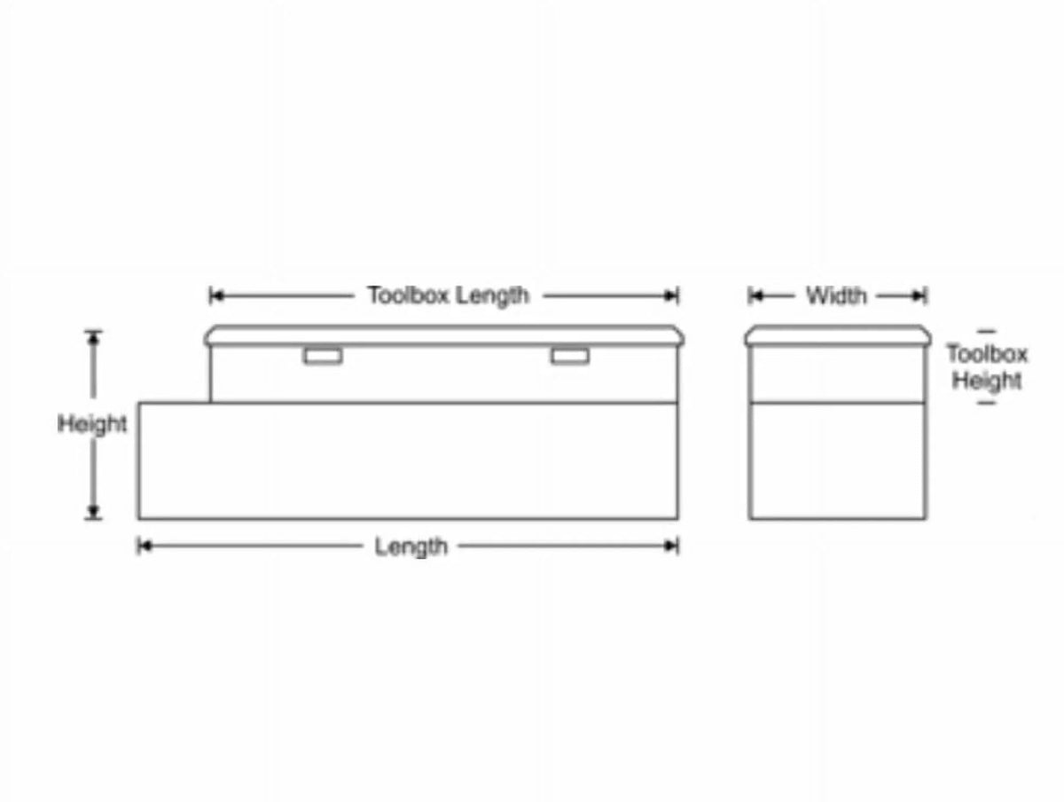 60 Gallon Rectangular Liquid Transfer Tank W7125