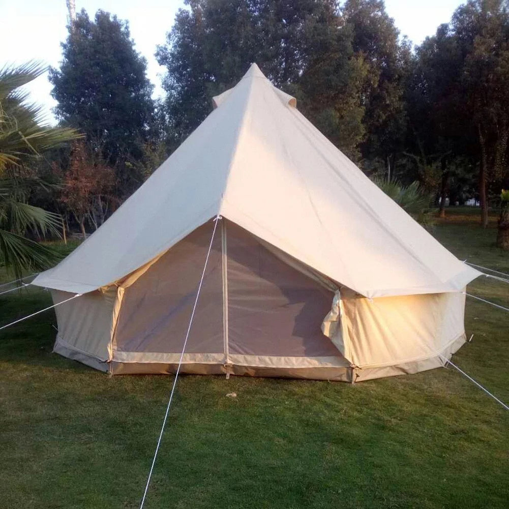 Waterproof Cotton Canvas Bell Tent 4M X6045