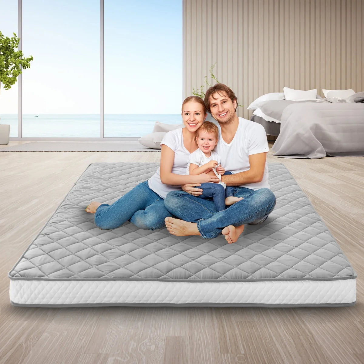 Extra Thick Padded Japanese Floor Mattress R1338