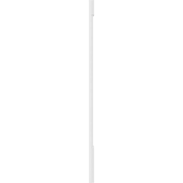 Raised Panel PVC Pilaster with Capital and Base (Pair) V195591