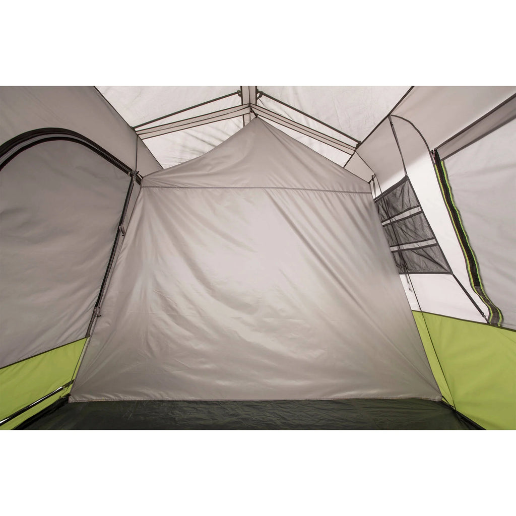 14' x 13.5' 9 Person 2 Room Instant Cabin Tent with Screen Room J93976