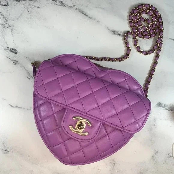 Purple Black Coin Purse B516
