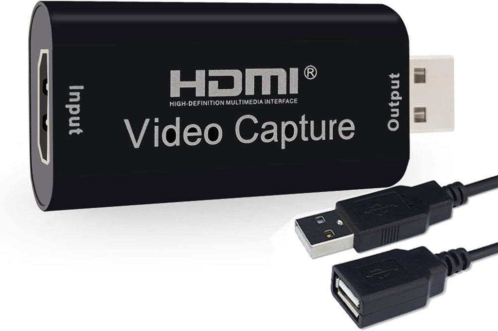 USB Video Capture Card 1080FHD HDMI Input Pack of 2 B6242