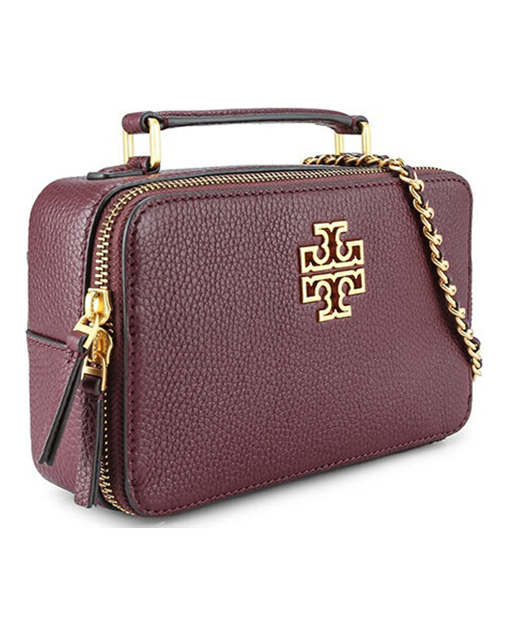 Pebbled Leather Small Top Handle Crossbody Bag G916527