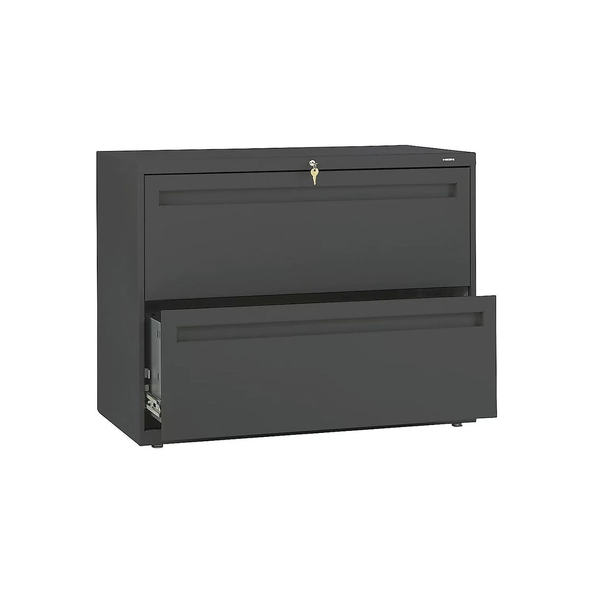 2 Drawer Lockable Filing Cabinet W841