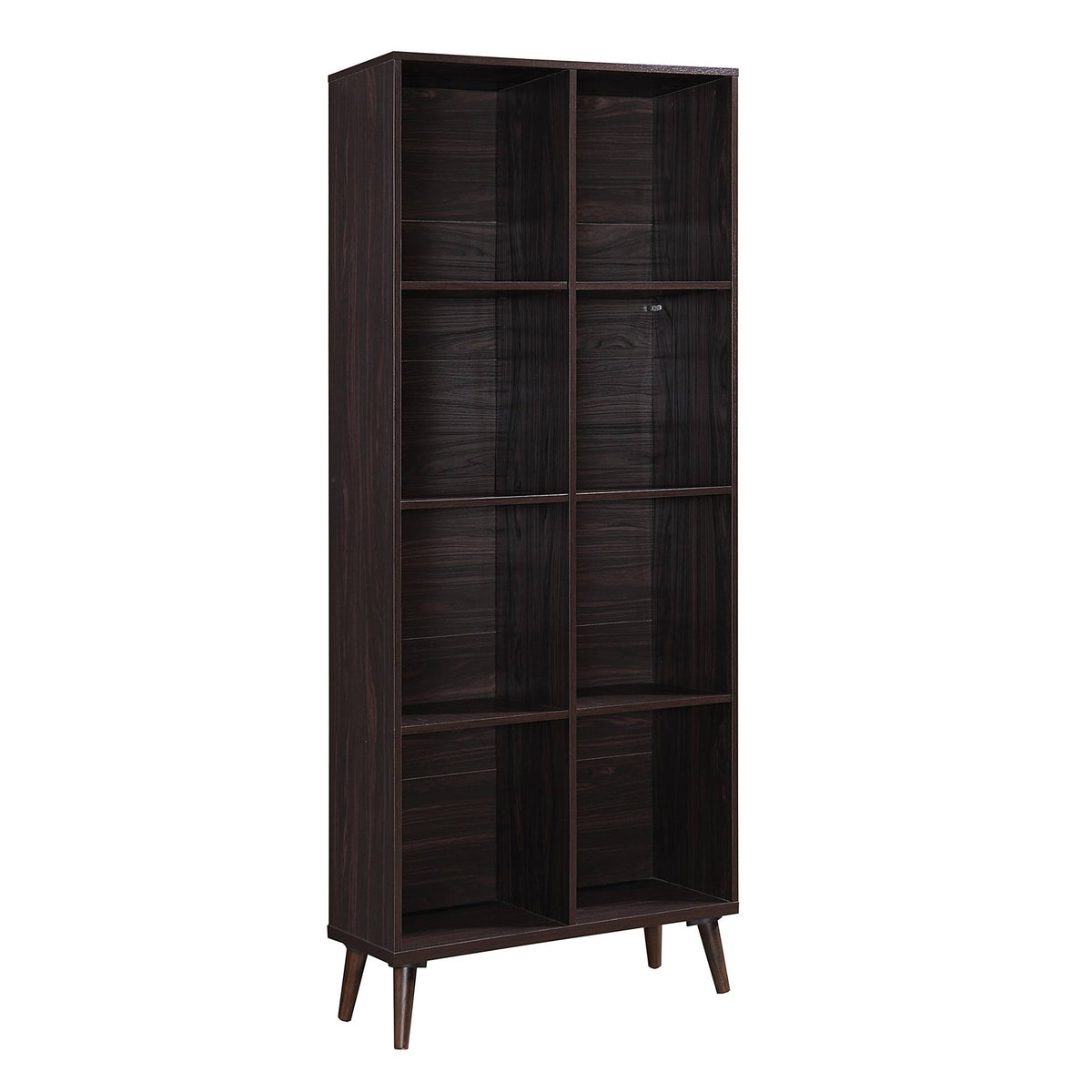 Walnut Wooden Bookcase K755