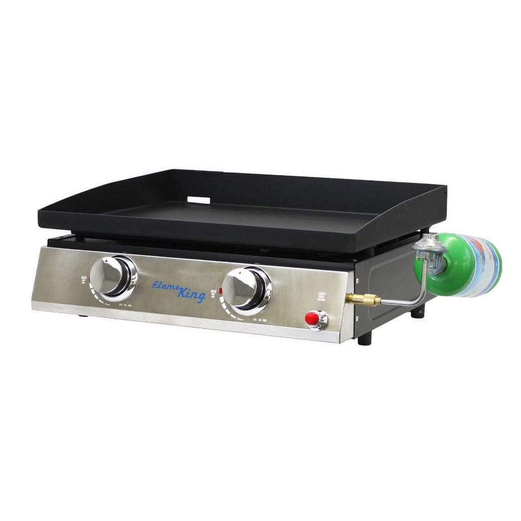 Heavy Duty Cast Iron 2-Burner Griddle Grill X432342