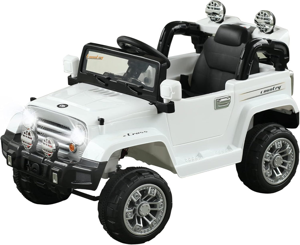 Kids Ride-on Car, 12V Off-Road Truck with Remote Control, Green K9901