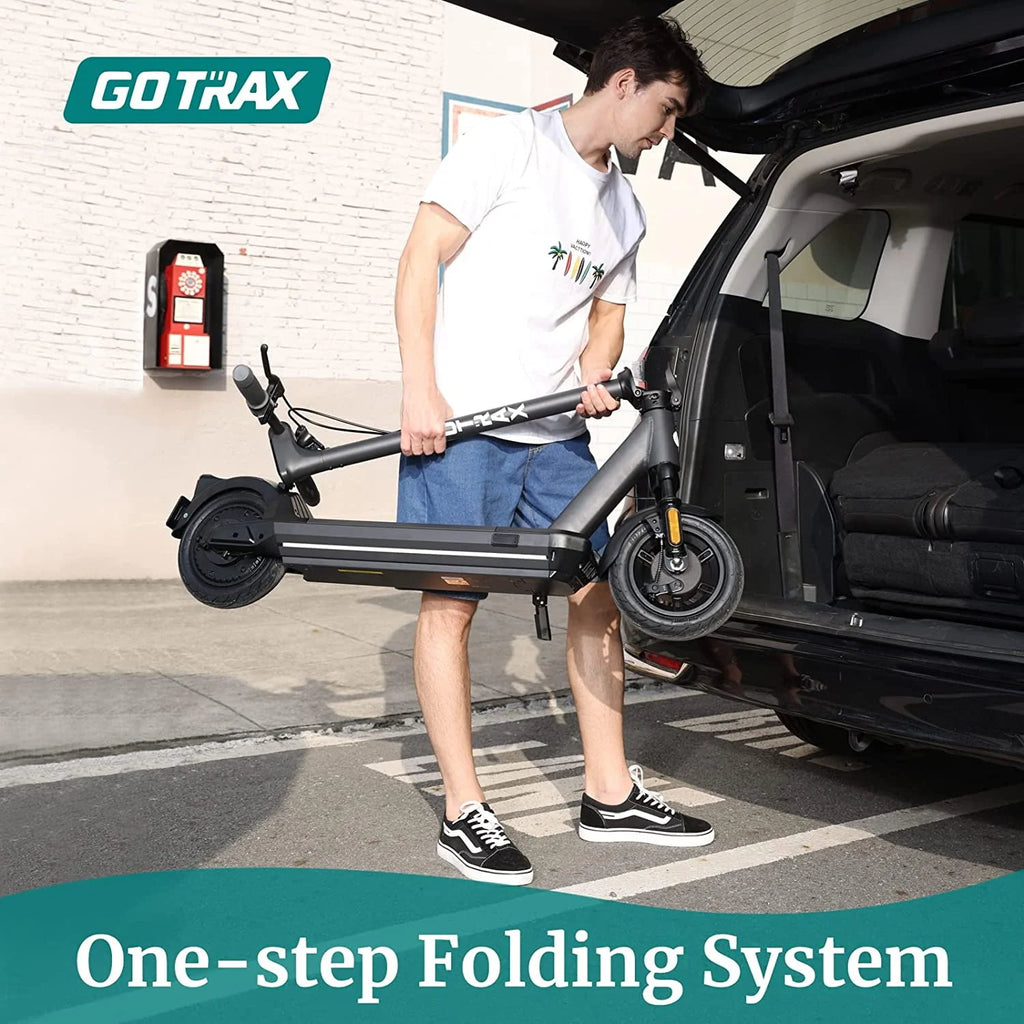 500W Electric Scooter with 10 Air-Filled Tires T3519