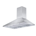 36 in. Convertible Vent Wall Mount Range Hood in Stainless Steel E693706