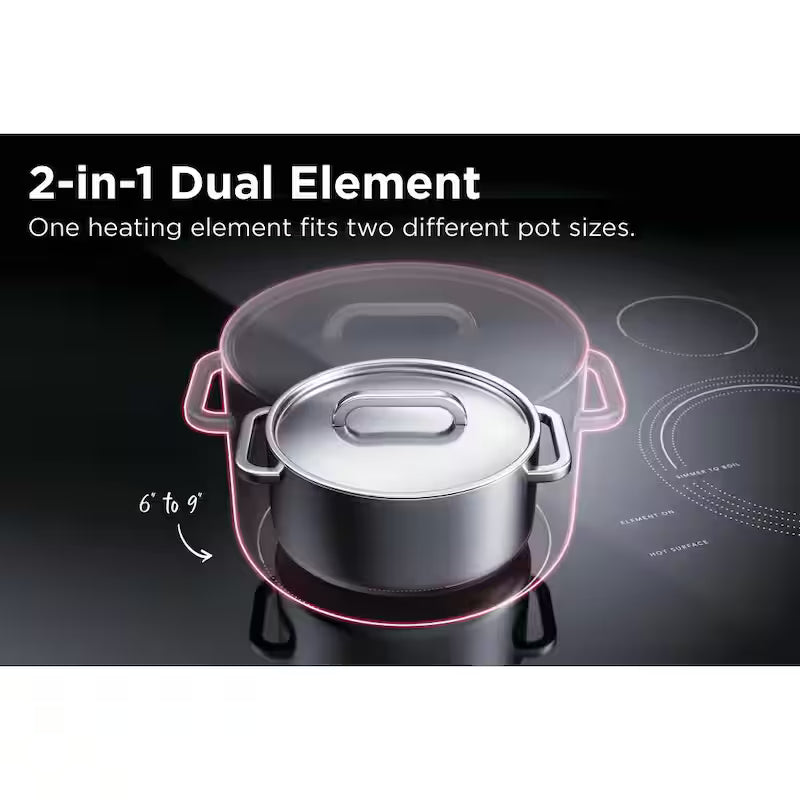 5 Element Freestanding Electric Range in Stainless Steel K418309