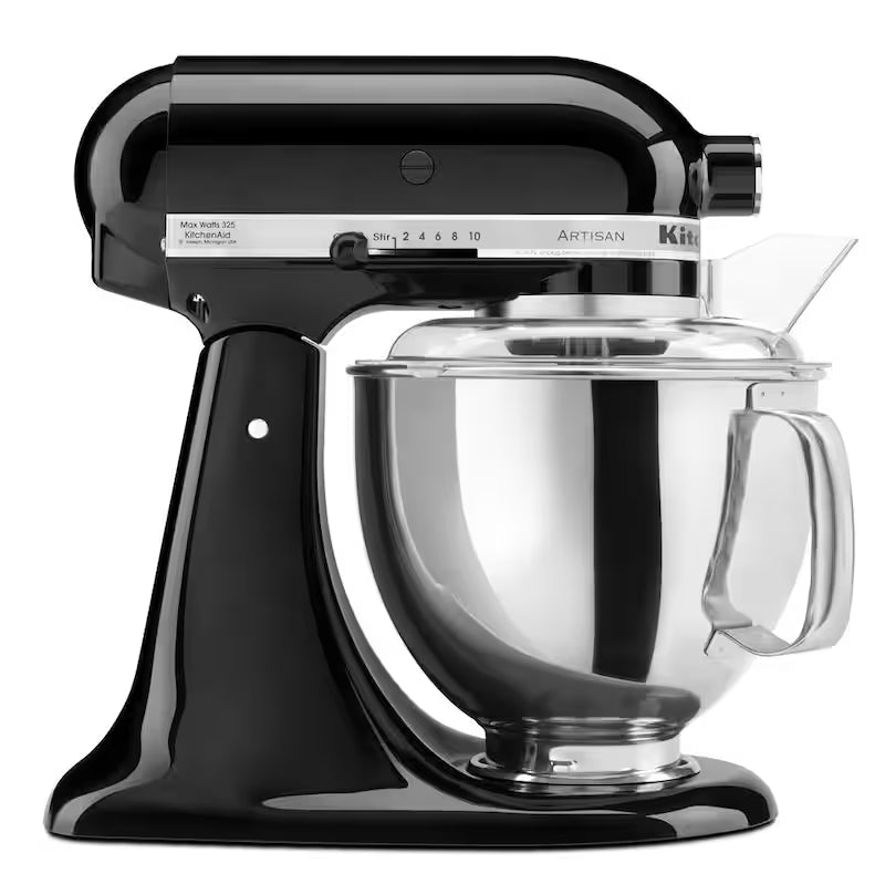 5 Qt. 10-Speed Onyx Black Stand Mixer with Attachments F4627