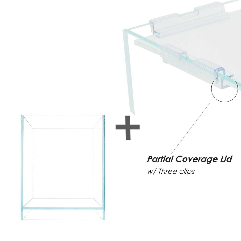 Nano Tall Rimless Low Iron Aquarium X807