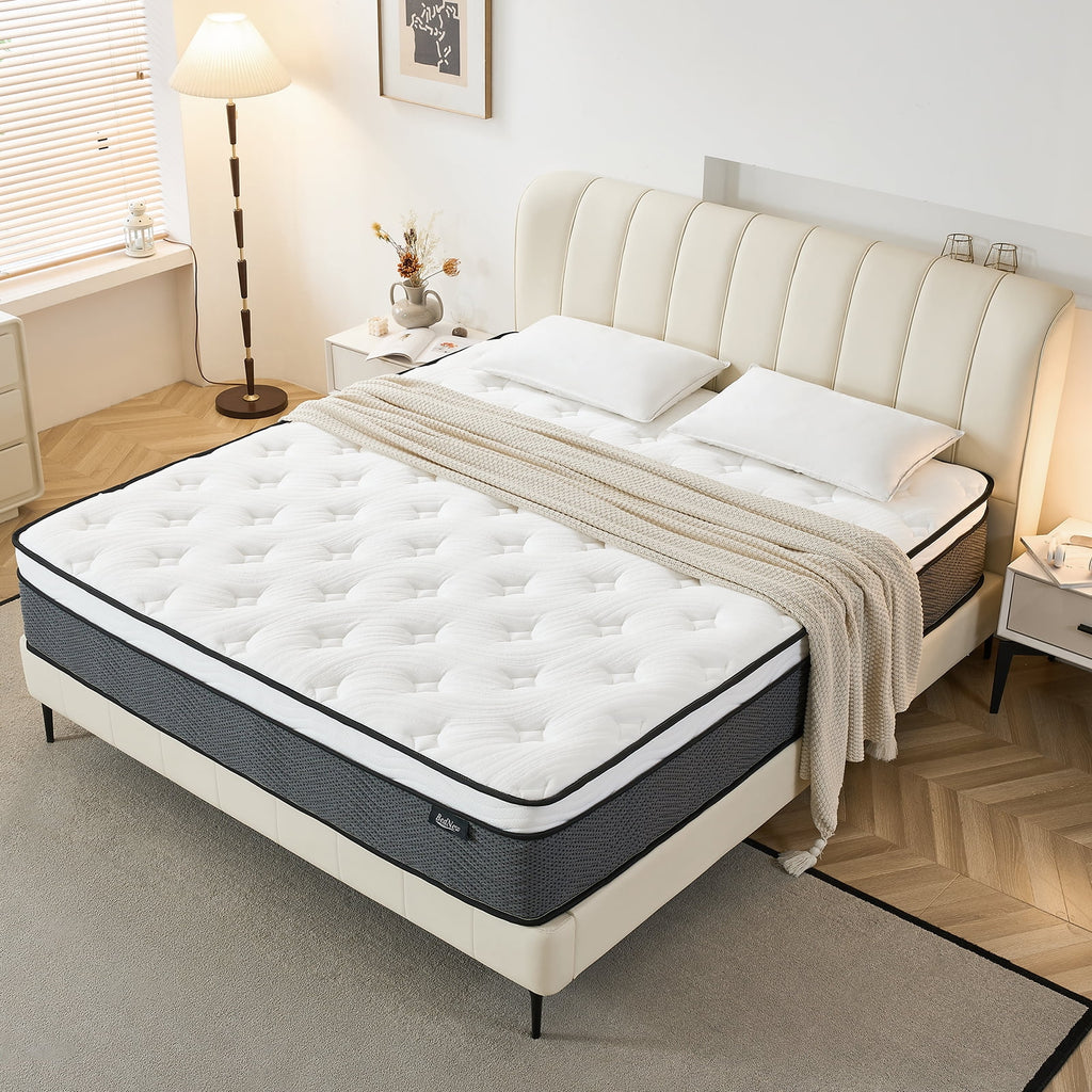 Queen 14 inch Hybrid Gel Memory Foam Mattress O1099