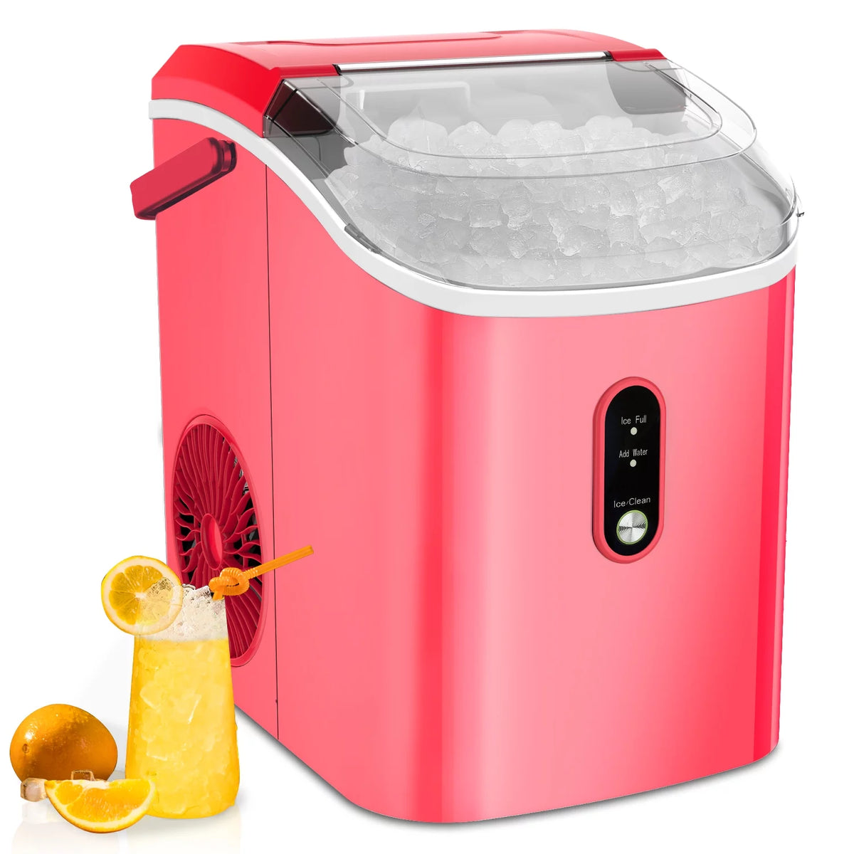 33lbs Countertop Ice Maker with Scoop, Black Z2725