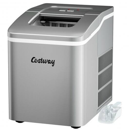 Portable Countertop Ice Maker Machine with Scoop J986604