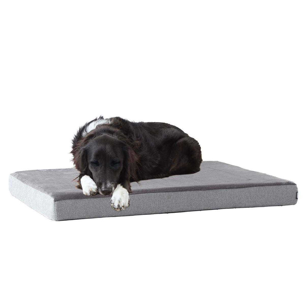 Memory Foam Platform Dog Bed Plush Mattress S714943
