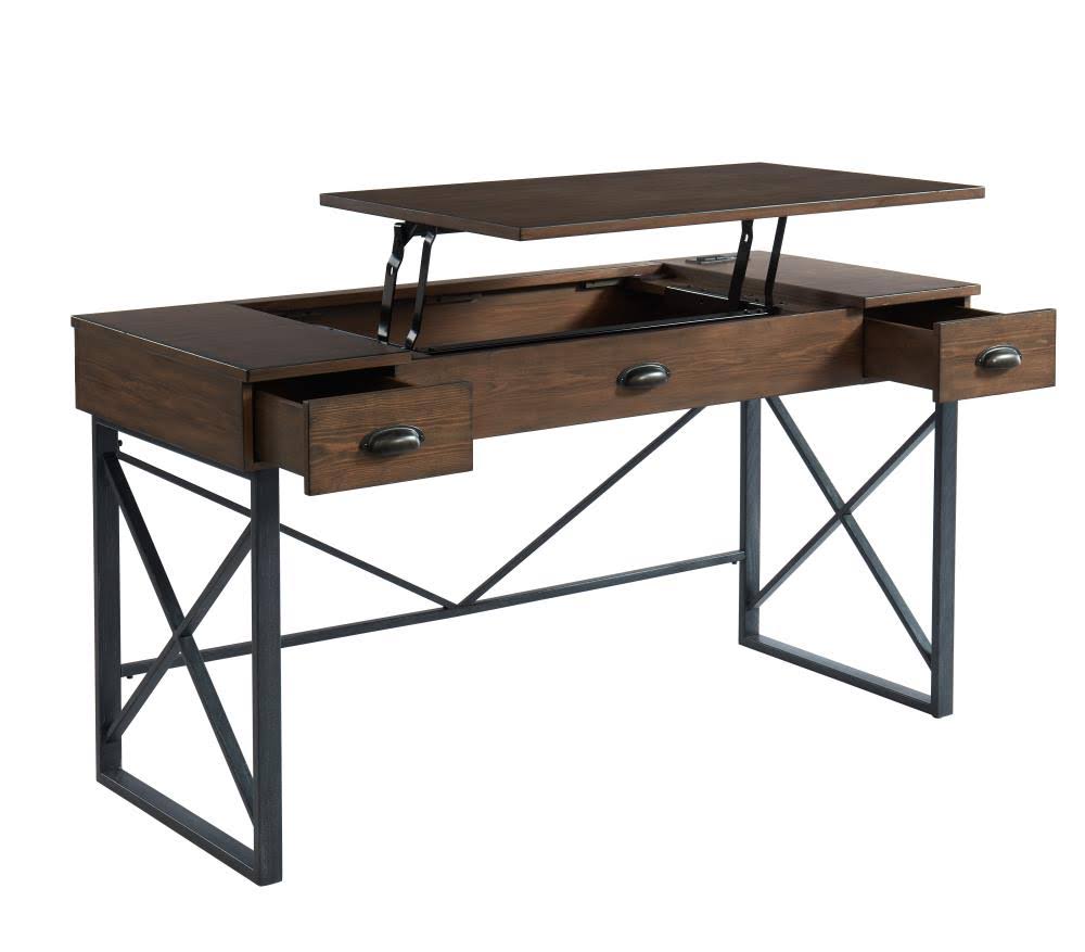Brown 58-in Standing Desk J4384