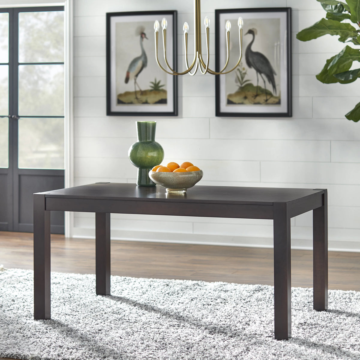 Espresso Wood Dining Bench T6791