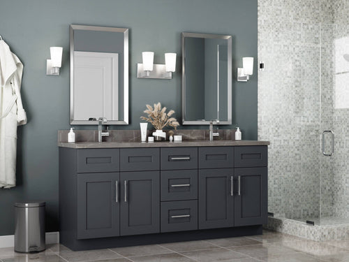 12-in W x 34.5-in H x 21-in D Onyx Pine Base Cabinet E360147