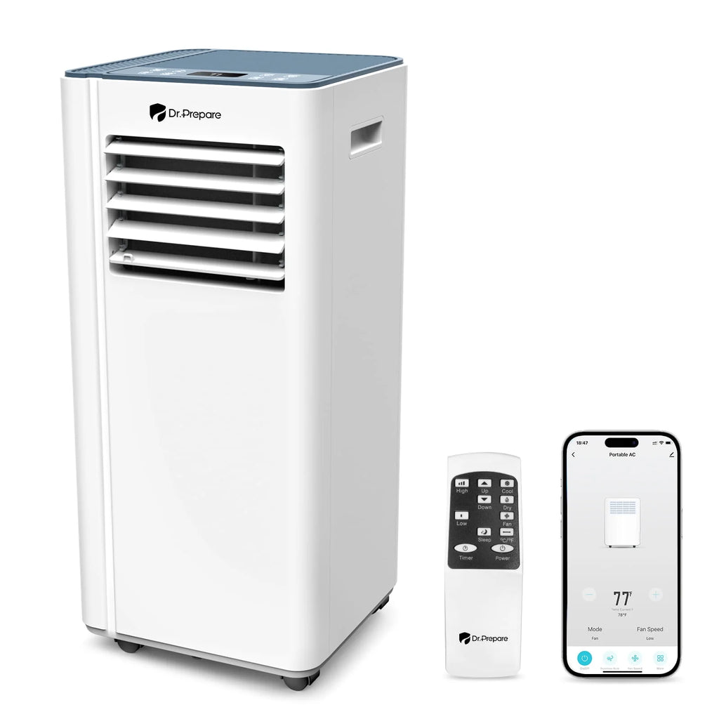 4 in 1 Portable Air Conditioner 8000 BTU 5000 BTU with Remote Control Y497