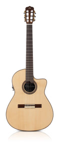 Maple Acoustic Electric Nylon String Classical Guitar V985044