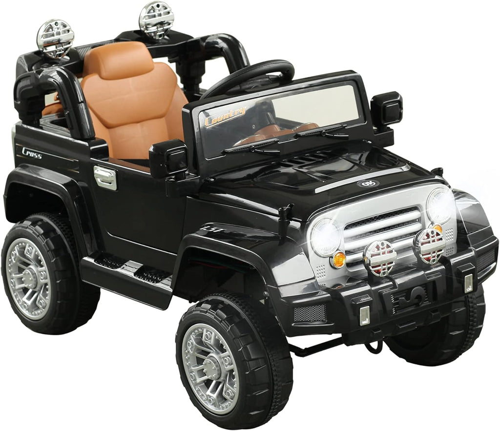 Kids Ride-on Car, 12V Off-Road Truck with Remote Control, Green K9901