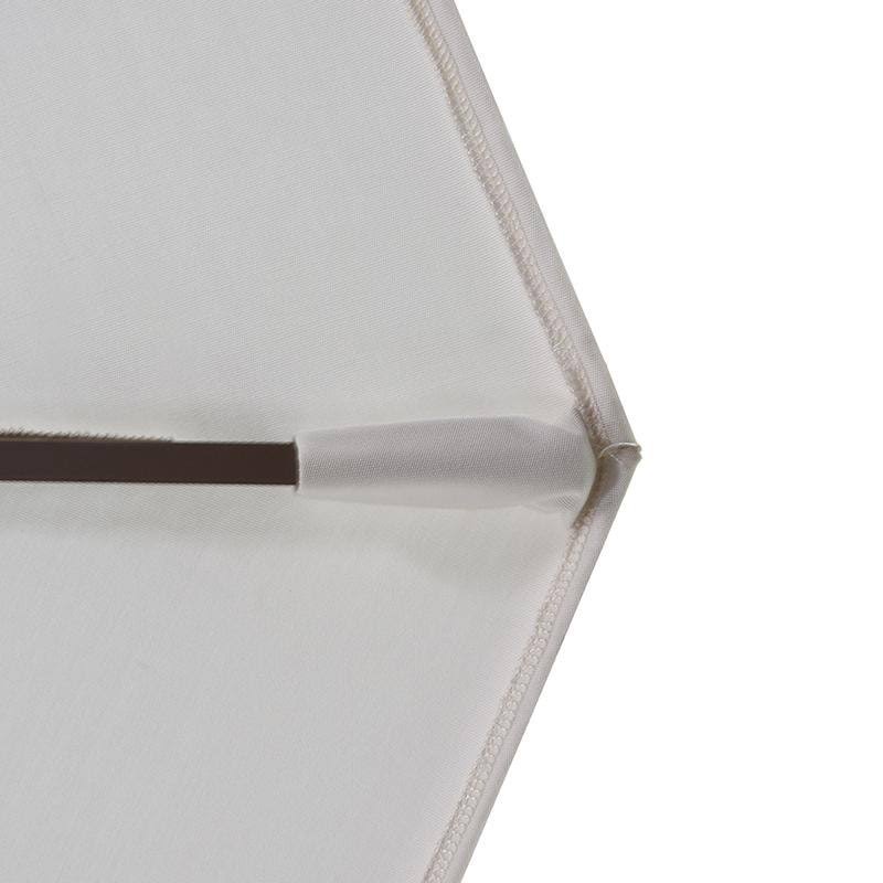 9 ft. Aluminum Push Tilt Patio Umbrella in Hunter Green Olefin S961