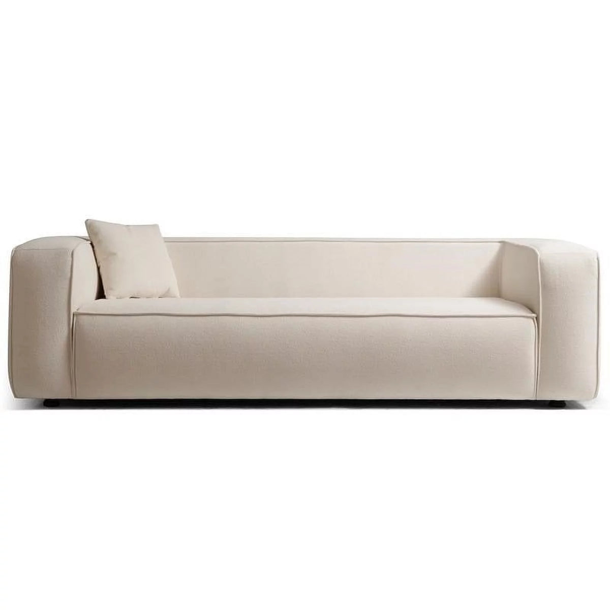 Cream Boucle Fabric Sofa I892178