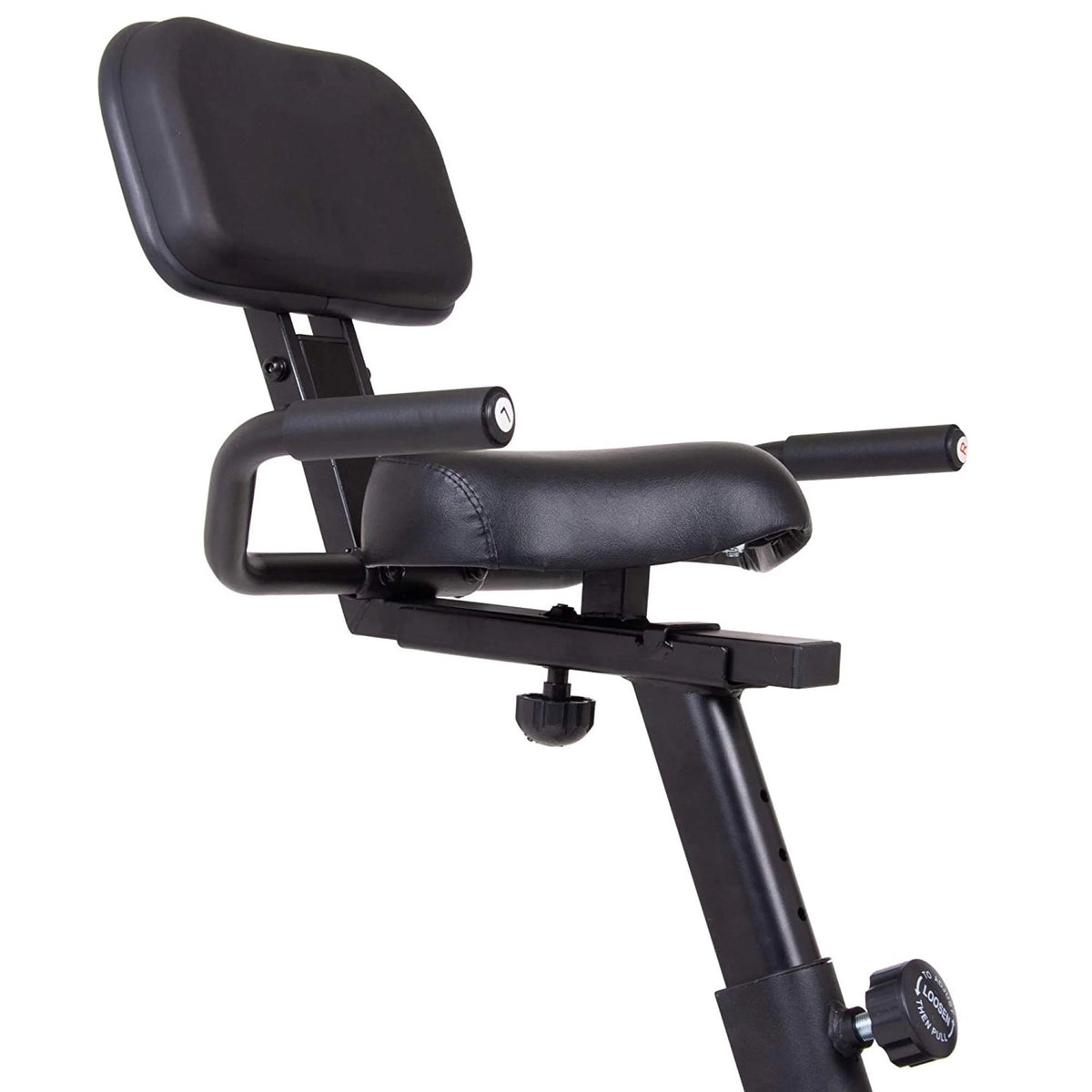 Upright Fan Bike Manual Resistance Heart Rate Monitor D4103