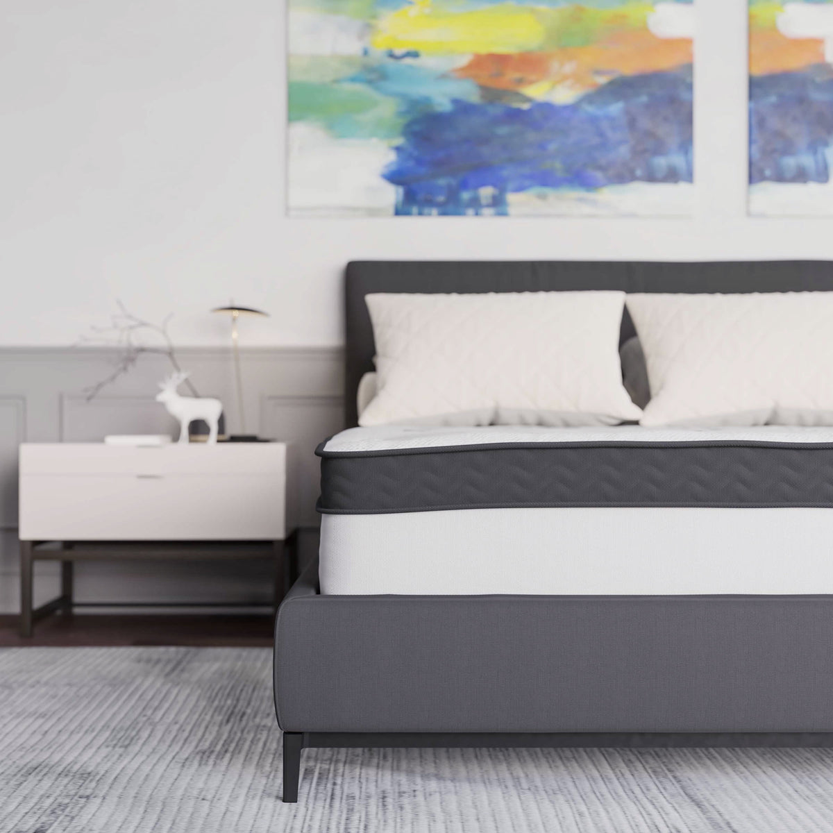 12 Inch CertiPUR-US Certified Hybrid Pocket Spring Mattress F638