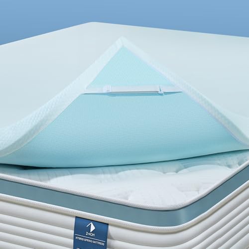 3 Inch Queen Memory Foam Mattress Topper White Q44158