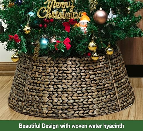 Rattan Christmas Tree Collar H922412