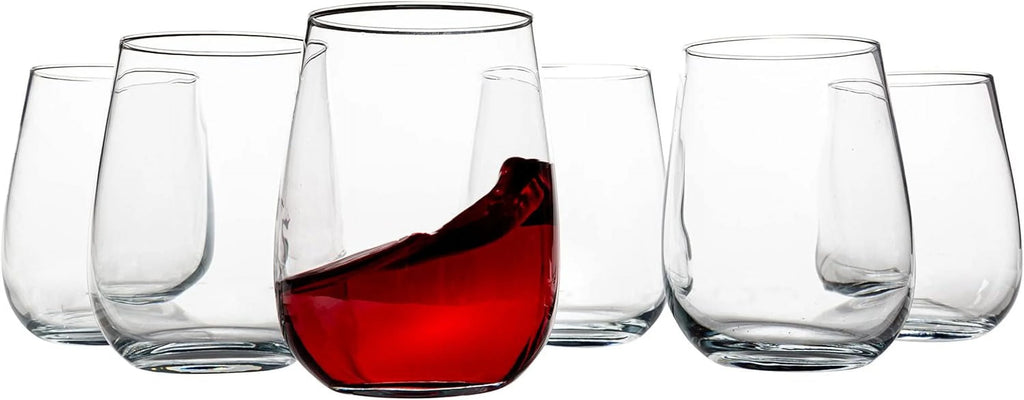 16 Ounce Wine Glasses Set Of 6 O87013