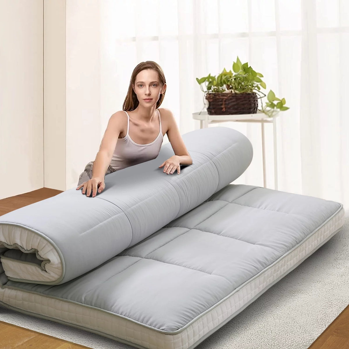 Extra Thick Padded Japanese Floor Mattress R1338