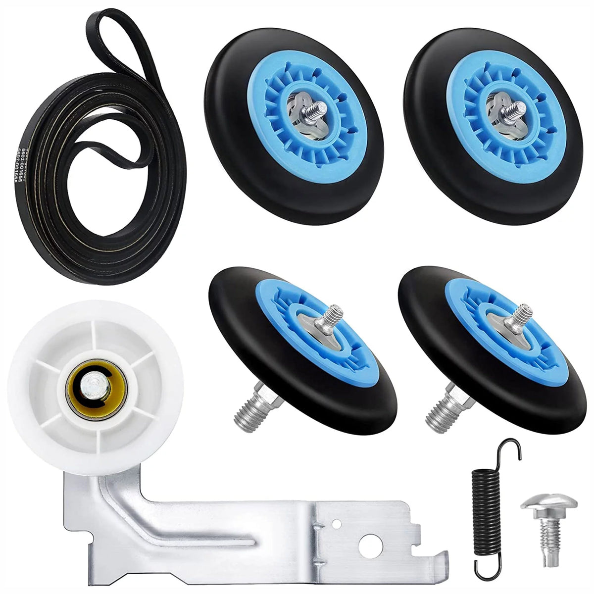 Dryer Repair Kit Drum Roller Belt Idler Pulley Q342